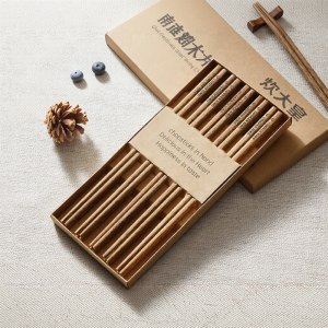 COOKER KING | Antibacterial Anti-mold Slip-resistant Wooden Chopsticks