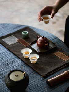 MIBAIYANWU | Bàn Trà Lụa Cổ Điển