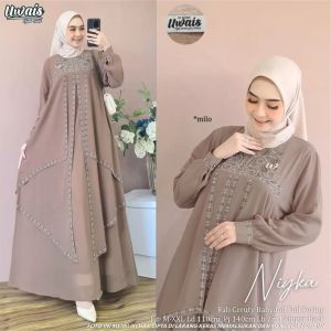 KS Niyka Maxy Mat Ceruti Babydoll full furing LD 110 Pb 140 Busui *AdaLabel&hantgpackagingpremium*