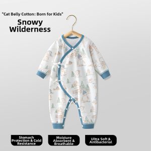 Usbettas | Fall Winter Cotton Long Sleeve Newborn Baby Romper