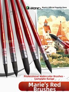 Marie’s | Professional Portable Round-Tip Paint Brush