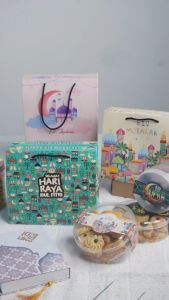 Box Hampers Lebaran - Box Toples kue lebaran - Box hampers toples idul fitri box