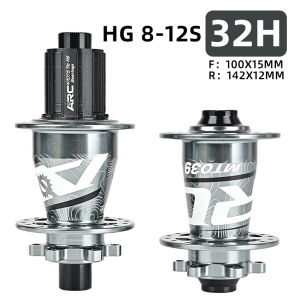 Moay-ơ Xe Đạp ARC 039 MTB Hiệu Suất Cao Bánh Trước/sau 135mm 6 Chấu 114 Điểm Tiếp Xúc 4 Bạc Đạn Tương Thích Với Hệ Thống HG