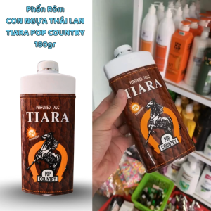 Phấn Rôm CON NGỰA THÁI LAN TIARA POP COUNTRY - 180gr Được làm từ bột phấn chất lượng cao được chế biến kỹ lưỡng.