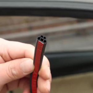 5M Car Door Seal Strip Protector Rubber Waterproof Dustproof Soundproof Sealing Strips Universal