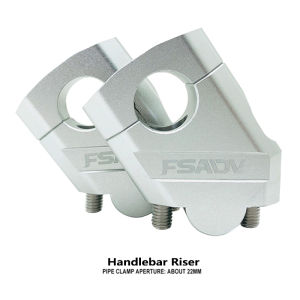 Tay Lái Xe Máy Nâng Cao 22mm/28mm Kẹp Nâng Cao Cho Benelli BMW Yamaha Honda Đa Năng Motocross Pit Xe Đạp Phụ Kiện