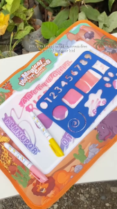 Doodle Mat Magic Water Drawing Colouring Mat Painting Writing Pad Educational Toys for Kids