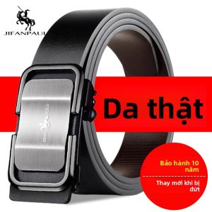 JIFANPAUL | Automatic Buckle Leather Belt  Innerwear Style