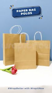 Tas Kertas Gift Bag & Paper Bag Polos: Ukuran & Penggunaan