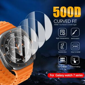 1-5PCS Tempered Glass For Samsung Galaxy Watch Ultra 47mm Premium Screen Protector for Galaxy Watch 7 40mm 44mm Protective Glass