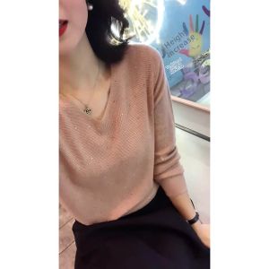 Fashion V-neck Knit Sweater