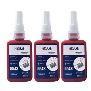50ml Chất Lỏng Dạng Băng Keo Thô Dùng Cho Đường Ống Chất Bịt Kín Ren Kỵ Khí Dùng Cho Hệ Thống Khí Nước Chống Thấm Chịu Nhiệt Độ Cao Chất Kết Dính Nối Ren