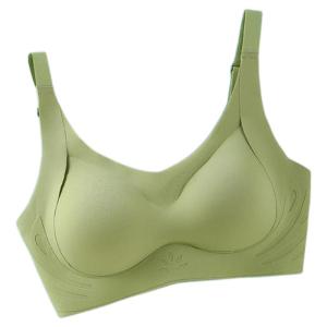 MiiOW | Cat Woman Underwear Womens Small Chest Gathered Look Big Soft Support Seamless Lift Side Breast No Empty Cup Anti-Sagging Bra