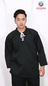 Baju silat model kancing ( KAHATEX DRILL ) Laytufan collection | sakral | atasan silat | atasan polos model kancing | PSHT PSHT  PN dan dll