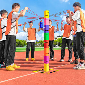 Building Tower Together Expanding Training Teams Collaborating Games Tower Style Architecture Outdoor Sports Toys Games Parties