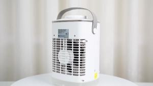 Quạt Điều Hòa Để Bàn Di Động Có Đèn Ngủ LED Và Máy Tạo Độ Ẩm Quạt Làm Mát Mini Cho Văn Phòng Tại Nhà Chạy Bằng Nguồn USB
