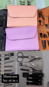MANICURE Set 16 in 1 - Gunting Kuku Set 16 in 1 Perawatan Kuku Serbaguna