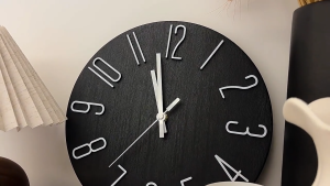 14 12 Minimalist Wall clock Silent Big Size Elegant Home Decoration living room bedroom For Gift