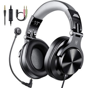 Oneodio Chơi Game Có Dây Tai Nghe Game Thủ USB + 3.5Mm Over-Tai Nghe Chơi Game Có Thể Tháo Rời Micro Cho Máy Tính Máy Tính PS4 Xbox