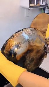 Gel Cleaner For Cookware Bottom Bottom Of The Pot Black Scale Cleaner Powerful Stainless Steel Cookware Cleaning 清洁剂