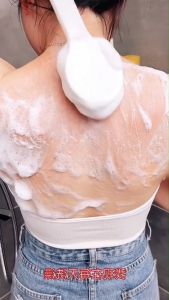 [HCM]Cây Bàn Chải Cọ Lưng Chà Lưng Nhật Bản hàng loại 1 full box Cọ Tắm Đa Năng Có Tay Cầm Dài Cây Bông Chà Lưng An Toàn Cho Da Giúp Tẩy Da Chết Và Massage Thư Giãn - Lazada