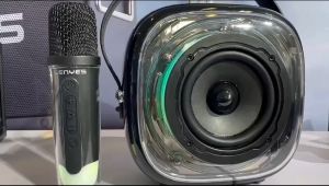 SPEAKER LENYES TWS S226 + MIC KARAOKE RGB LED LIGHT S-226 MICROPHONE