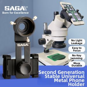 SAGA | Microscope Photography Stand Universal Phone Holder For Telescopes Slit Lamp