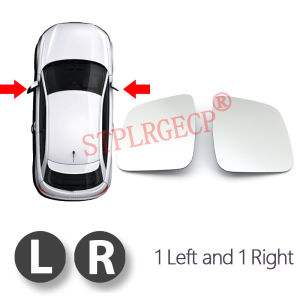 For Fiat Fiorino Qubo 2008-2021 Nemo Bipper Replacement Side Rearview Mirror Heating Glass Heated Mirror Lens with Plate LH RH