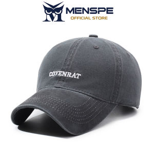 MENSPE หมวกเบสบอลแฟชั่นหมวกเบสบอลชายฤดูร้อนหมวกกันแดดกลางแจ้งหมวกกันแดดย้อนกลับมาพักผ่อนหมวกป้องกันแสงแดดปรับหมวกกีฬากลางแจ้ง