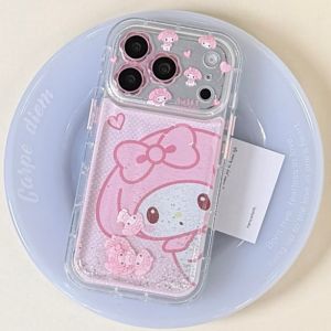 Sanrio | Ốp Điện Thoại iPhone 17/16/15/14 Pro Max Họa Tiết Hoạt Hình Dễ Thương Chất Liệu Nhựa Bền Chắc Chống Sốc - Giai Điệu Anh Đào