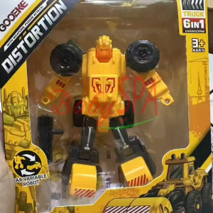 ♥♥♥ BabySPA Gooeke Truck 6-in-1 Engineering Transformable Robot