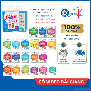 Sách - Túi Giỏi hơn cả học sinh Lớp 1 (4-6 tuổi) (20 quyển + 1 TCT) (Qbooks)