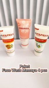 Paket Hemat 4Pc Sabun Muka Mamaya Brightening Asli BPOM Gratis Ongkir