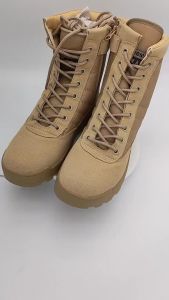 Tactical Military Boots Breathable Desert Combat Army Boots Outdoor Hiking Boots Ankle Shoes Non-Slip Work Safty Shoes for Men