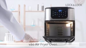 Lò nướng không khí Lock&Lock EJF691(10 lít) - Hàng chính hãng kết hợp của lò nướng nồi chiên lò nướng lò sấy thực phẩm - JoyMall