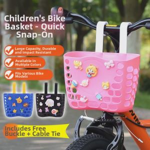 DIJIE | Childrens Bicycle Basket Front Basket