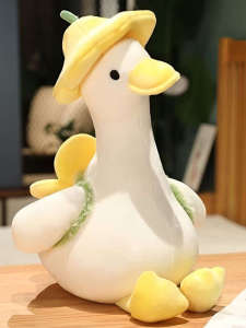 Đồ Chơi Gấu Bông Gai Dầu Màu Vàng Dễ Thương Đồ Chơi Gấu Bông Mềm Mại Nhất Đệm Ôm Quà Tặng Sinh Nhật Cho Trẻ Em