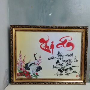 Thư pháp TRI ÂN Thầy cô. Quà tặng 20/11 8/3 20/10 sinh nhật tết. Tranh treo tường Quá tết thầy cô.