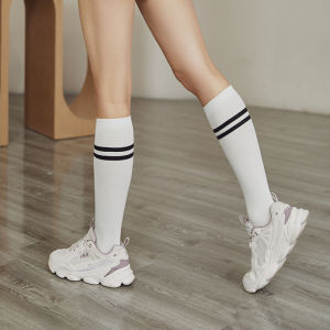 Sulelian Womens Mid-Calf Yoga Socks Anti-Slip Professional Running Dance Training Sports Long Socks Summer 2021 Valvoelite