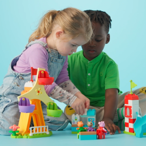 LEGO DUPLO 10453 Funfair (53 Pieces) Building Block Toys Mainan Block