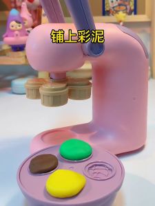 เด็กปลอดสารพิษดินน้ำมันชุดแม่พิมพ์ของเล่นอนุบาลClay Clayเครื่องก๋วยเตี๋ยวเครื่องไอศกรีม