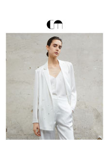 Designer Double-sided Satin Autumn Commute Suit