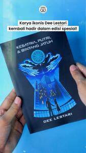 Novel Supernova 1 KPBJ Kesatria Putri & Bintang Jatuh - Dewi Dee Lestari - Millennia