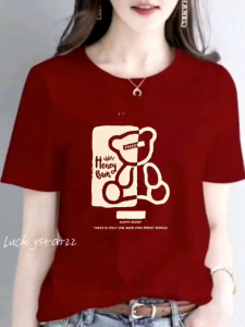 KAOS ATASAN TERBARU HONEY BUN COMBED PREMIUM WANITA