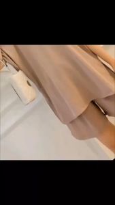 {SCS} One Set Setelan Nagita polos Kerah V Hotpans Cringkle Airflow Baju Atasan Dewasa Crinklel airflow setelan piyama baju tidur Terbaru Cringkel Air flow