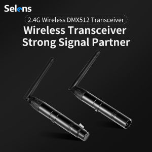 Selens 2.4G Wireless DMX512 Transciver with Long Distance/High Efficiency Transmission&High Sensitivity Reception