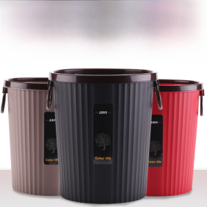 European Style Large Size Kitchen Trash Can Hotel Restaurant Commercial Office Paper Waste Basket Bin without Lid Household