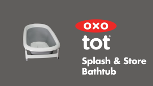 OXO Tot Splash and Store Foldable Baby Bathtub