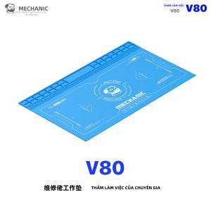 Mechanic | Thảm Làm Việc Đa Năng MECHANIC V80 600x350mm Chất Liệu Cao Su Silicon Dùng Cho Bảo Trì Điện Thoại Cách Nhiệt Và Sửa Chữa Bo Mạch Chủ