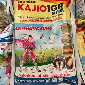 (1kg) Thuốc trừ Sâu rãi gốc Anh Hùng Sùng Kajio 1GR đặc trị Sùng Bọ Hà Tuyến Trùng Bọ Hung